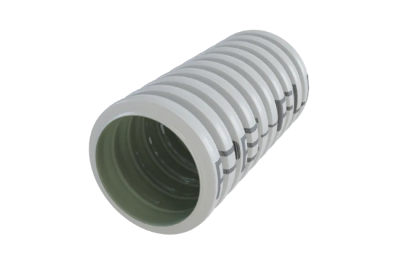 Tubulatura ventilatie din plastic PE-HD PE-FLEX SPECTRA 1000 Ø75 / 15m